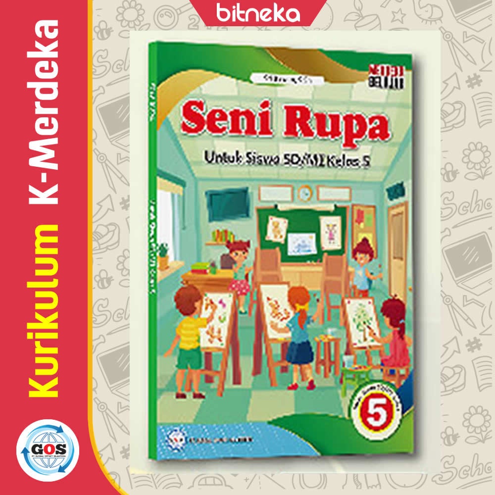 Jual Buku Siswa Seni Rupa SD/MI Kelas 5 Kurikulum Merdeka - GOS ...