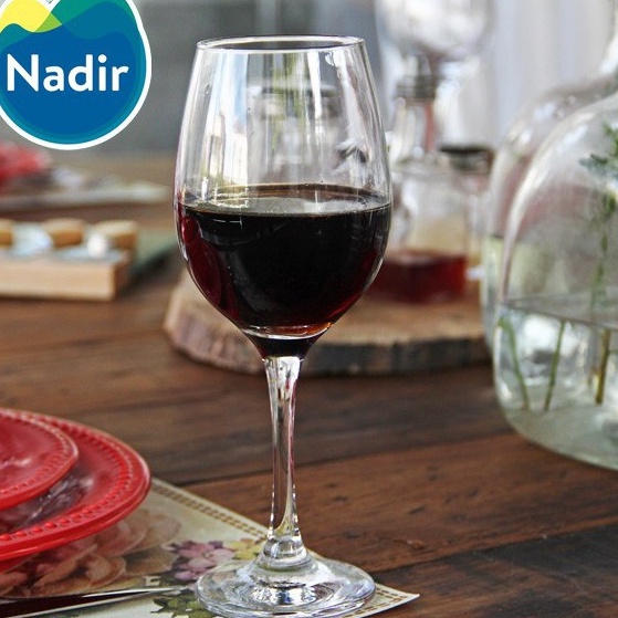 Jual New Nadir Gelas Red Wine Kaki 490 Ml Wine Glass Gelas Kaca Gelas Kaki Gelas Dinner 0800