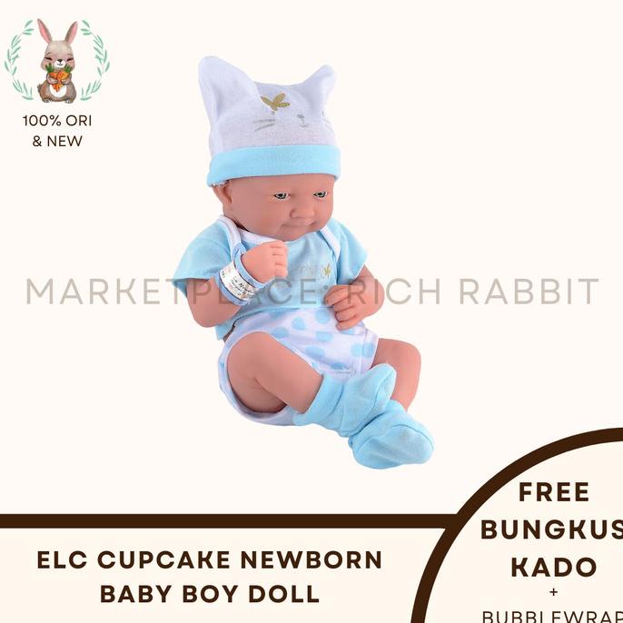 Cupcake newborn store baby boy doll