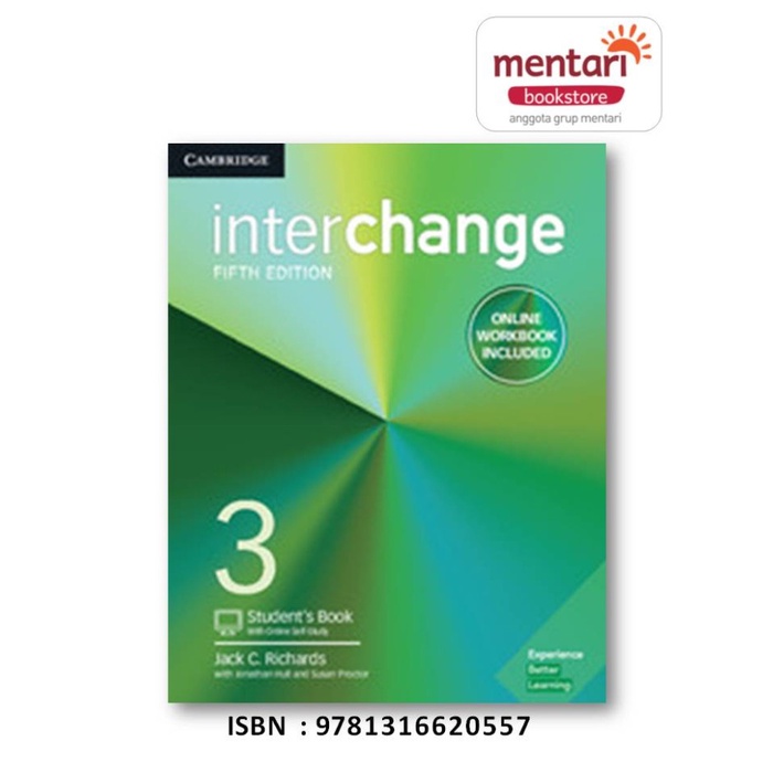 Jual PROMO!!! INTERCHANGE STUDENT BOOK WITH ONLINE SELF-STUDY & OL WB ...