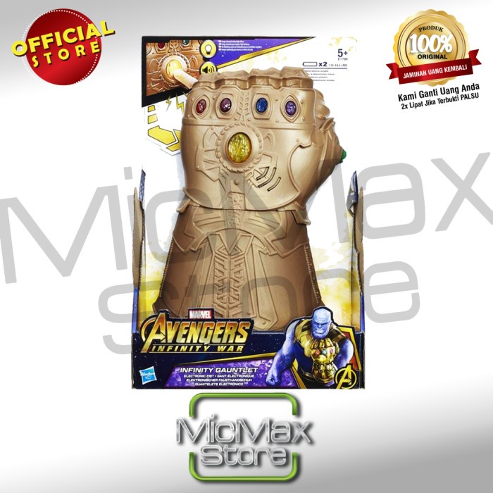 Jual Marvel Avengers Infinity War Gauntlet Sarung Tangan Tinju Thanos ...