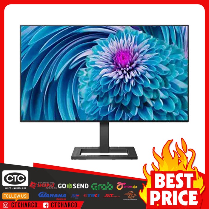 Jual Monitor Led Philips E E Fe Ips P Hz Vga Hdmi Dp Shopee Indonesia