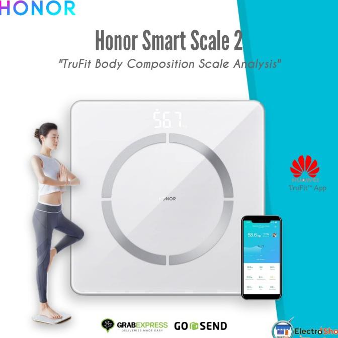 Jual Huawei Honor Smart Scale 2 Smart Body Composition Timbangan Badan ...