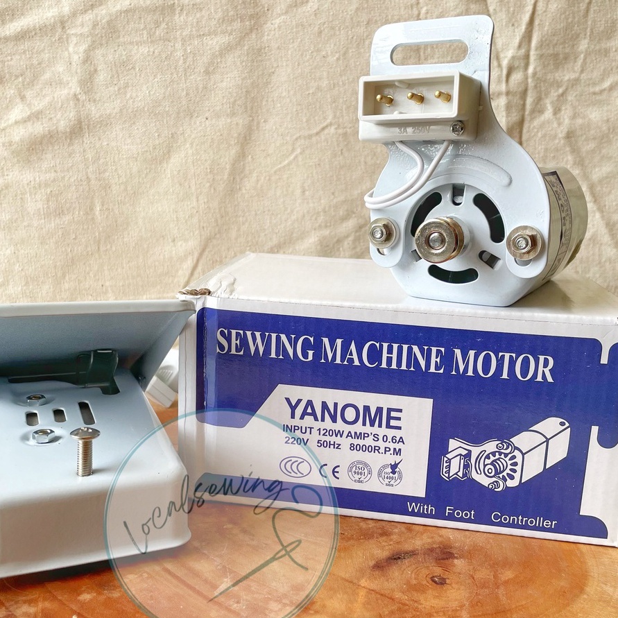 Jual Terbaik Yanome Dinamo Mesin Jahit dan Obras / Janome Dinamo Mesin