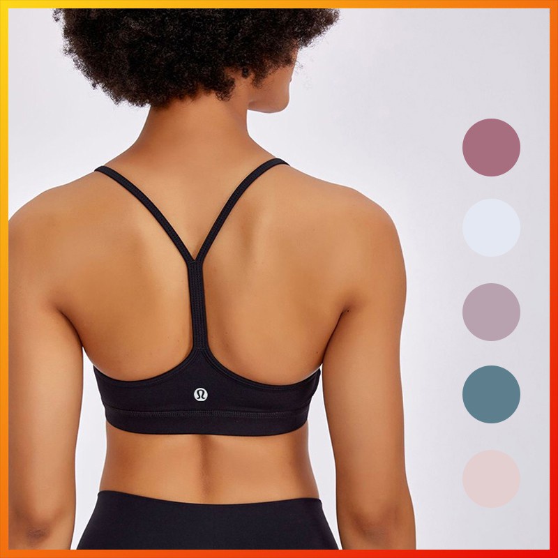 Jual 5 Color Lululemon Yoga Women Lingerie Bras Sports Bra with pads 19017