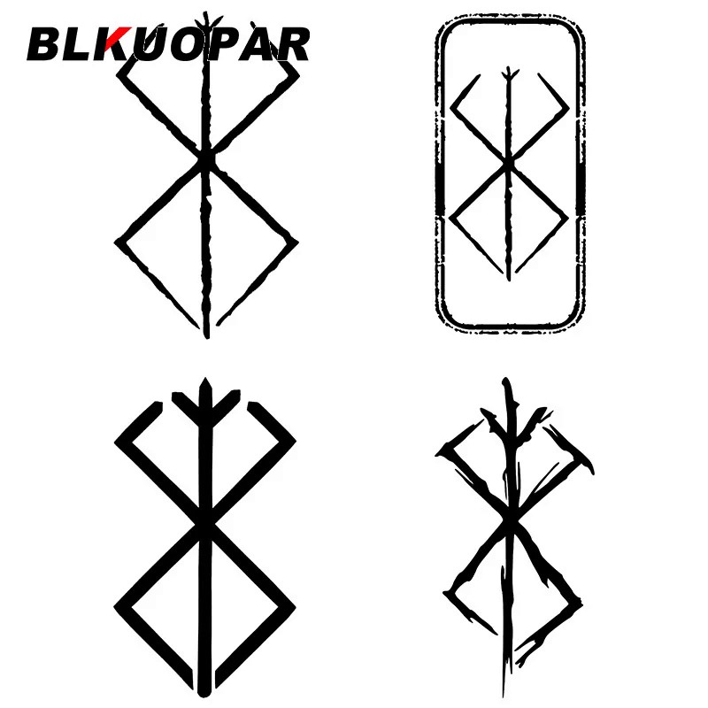 Jual BLKUOPAR Berserk Rune Car Stickers DIY Vinyl Creative Decal ...