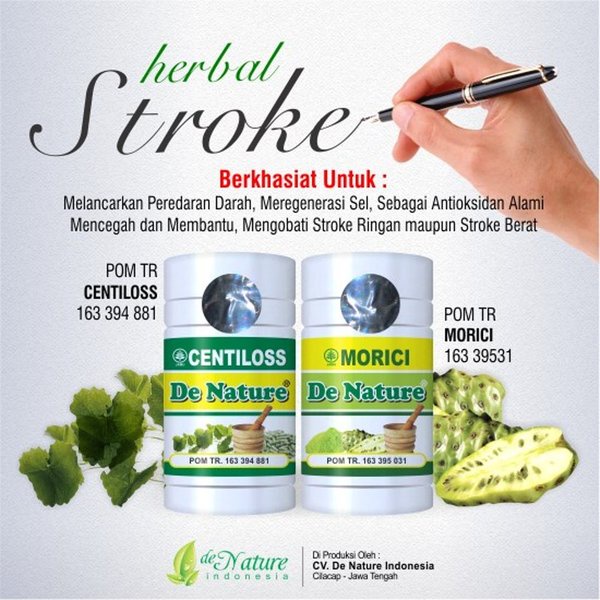 Jual Obat Penyakit Saraf Kejepit Stroke Hipertensi Aneurisma Otak