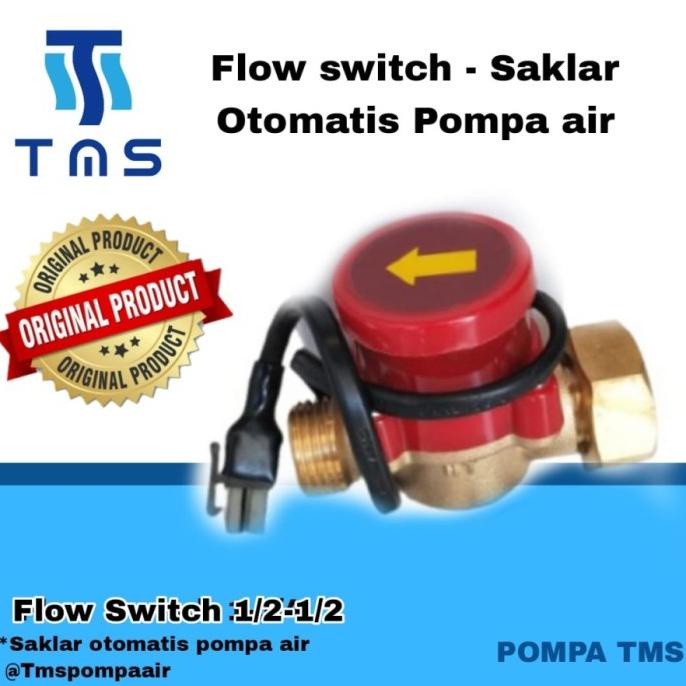Jual Tms Flow Switch 1/2 Inch -1/2 Inch Otomatis Pompa Booster Terbaik ...
