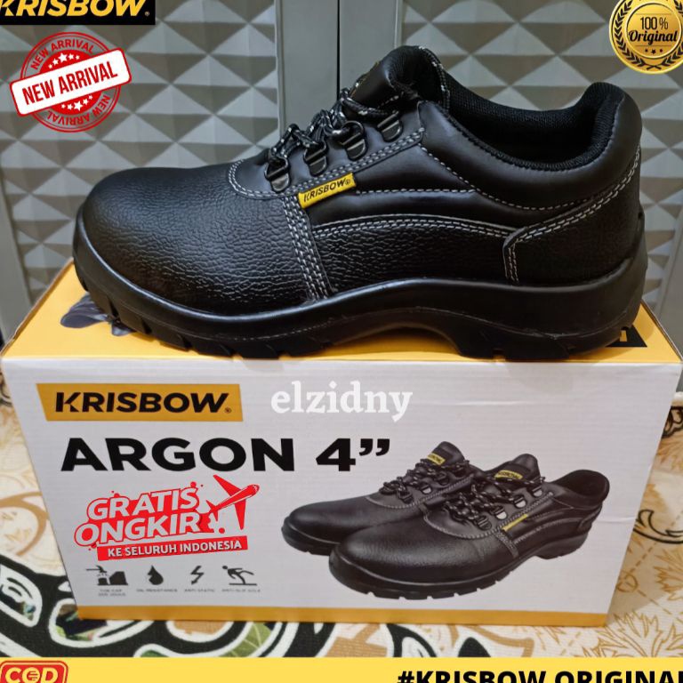 Jual Oke Price..!! Sepatu Safety Krisbow Argon 4" ORIGINAL 100