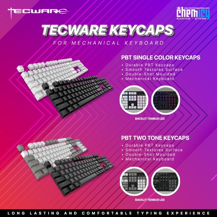 Jual Tecware Double Shot Moulded Pbt Backlit Keycaps | Shopee Indonesia