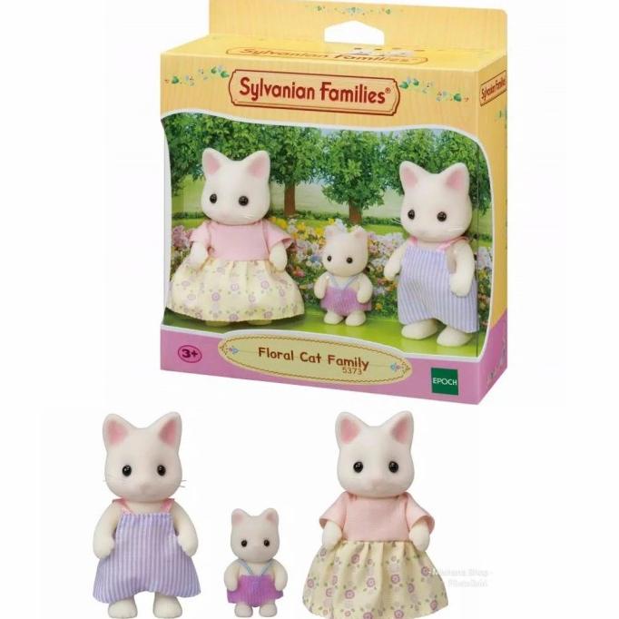 Sylvanian Families: Floral Cat Family Trio main image 1