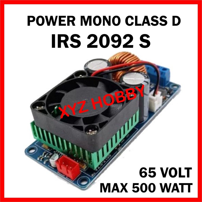 Jual Modul Power Class D IRS 2092 S Mono 500W IRS2092 IRS 2092S ...