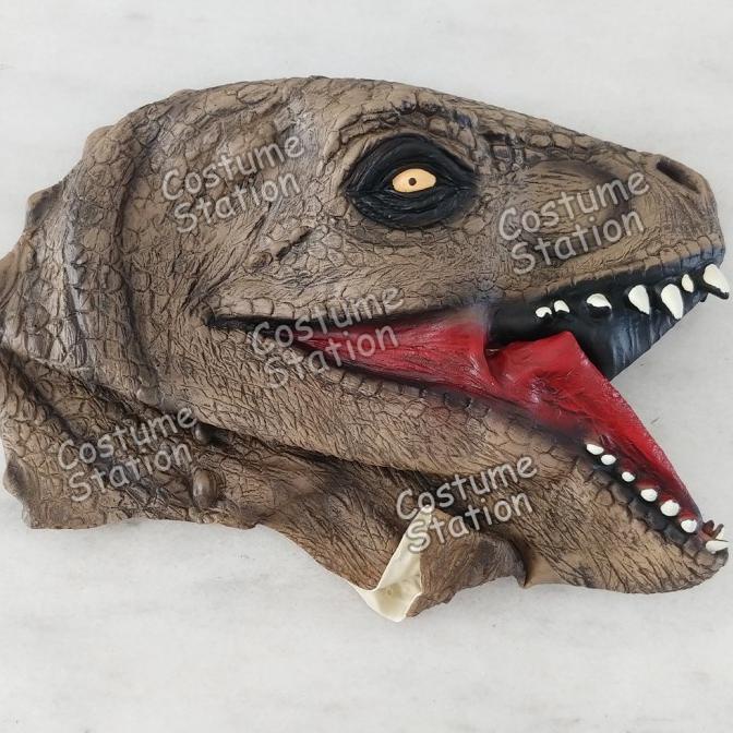 Jual Topeng Dinosaurus Raptor/Trex Mask Latex HewanBinatangAnimal ...