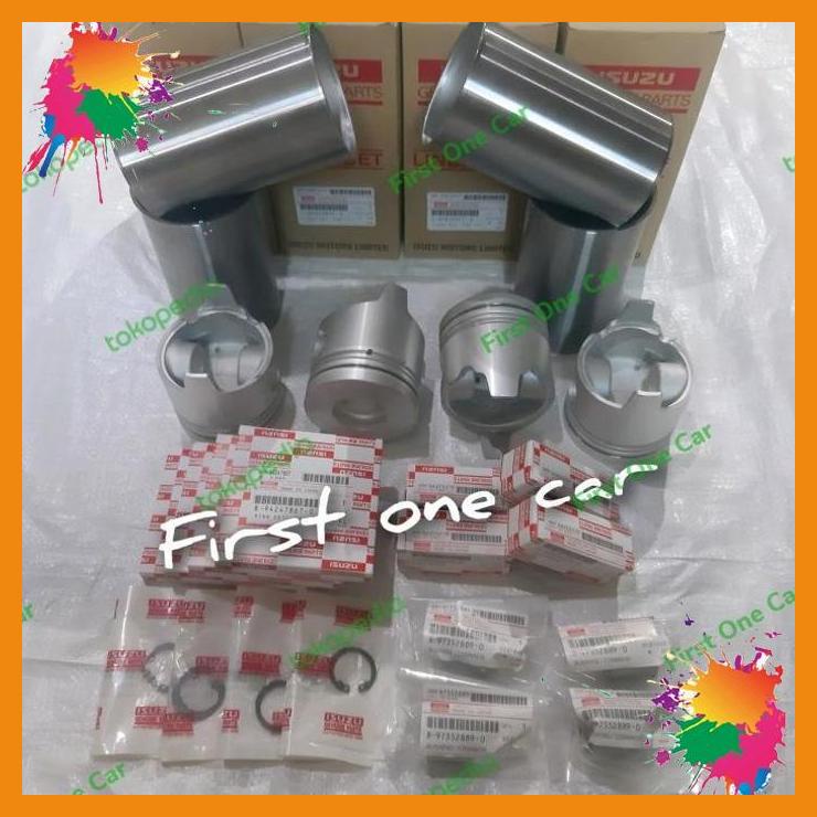 Jual Liner Kit Set Isuzu Panther 2.5 2500cc 4ja1 Non Turbo Asli [foc ...