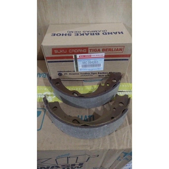Jual Kampas Rem Tangan Hand Brake Shoe Canter PS125 KTB MC894263