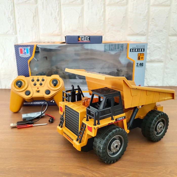 Jual RC Truk Tambang Mining Dump Truck Pasir - Mainan Mobil Remote ...