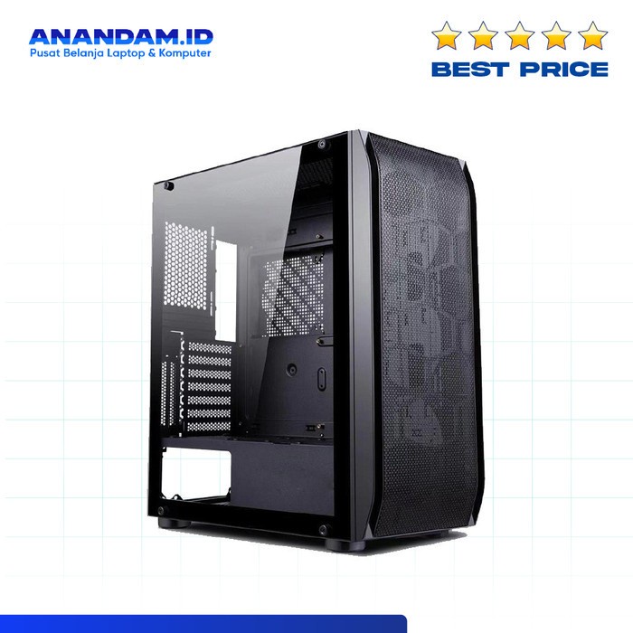 Jual Casing Gaming Raptor Phantom Include Fan Rgb Rover Pc Case Hitam Shopee Indonesia