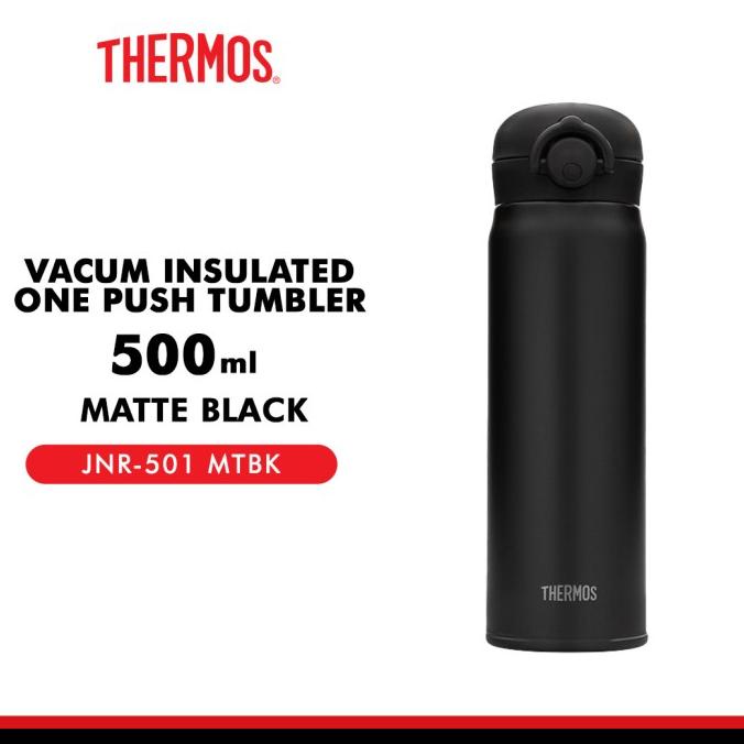 Jual Thermos Ultra Light Executive Flask Matte Black 500ml - (JNR-501 ...