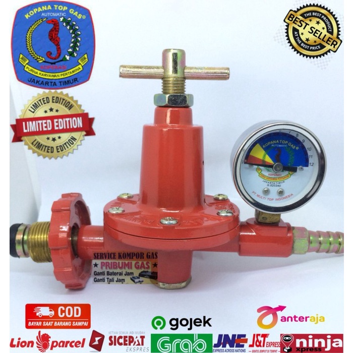 Jual Regulator Kopana Top Gas Pertamina Automatic Tabung Gas 50Kg HP