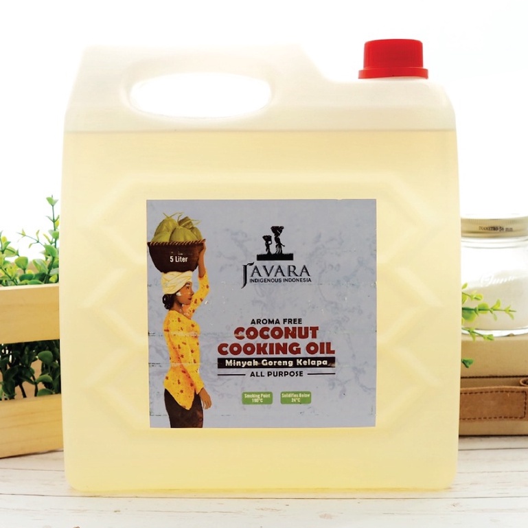 Jual Javara, Cold Press Coconut Oil 5 Liter ( Kelapa Organik) | Shopee ...