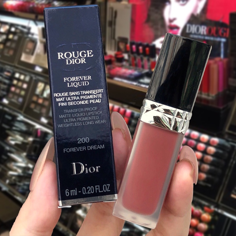 Swatch Dior Forever Mat Christian Dior Rouge Dior Forever Liquid