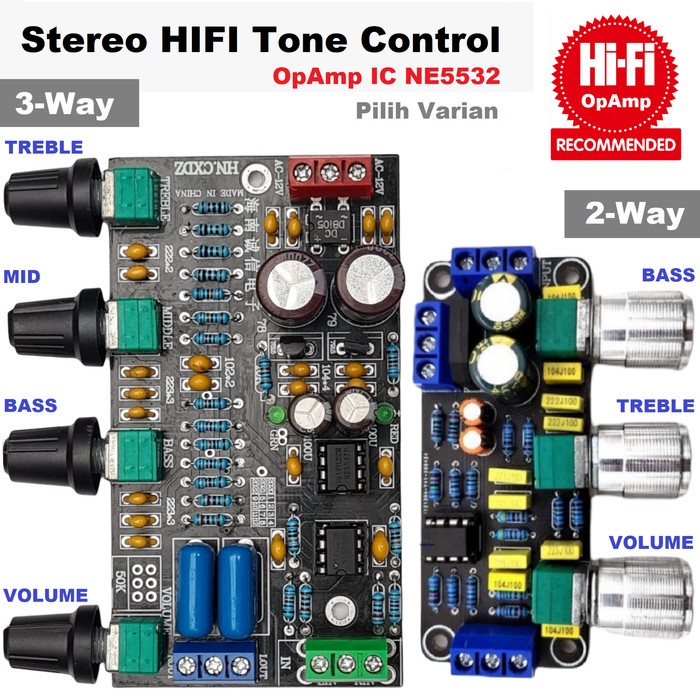 Jual Xh-A901 Preamp Tone Control Ne5532 Hi-Fi Class Low Noise Pre ...