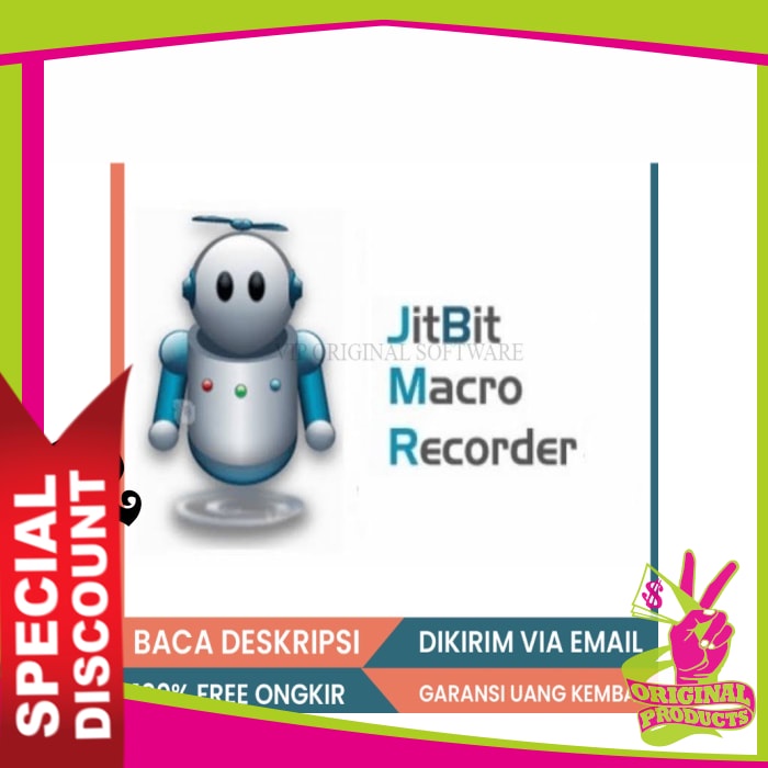 Jual PROMO LISENSI JITBIT MACRO RECORDER PRO LIFETIME Shopee Indonesia