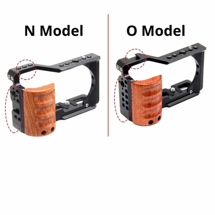 Jual Cage Rig Wood SONY ZVE10 ZVE10 Bracket Stabilizer Vloging