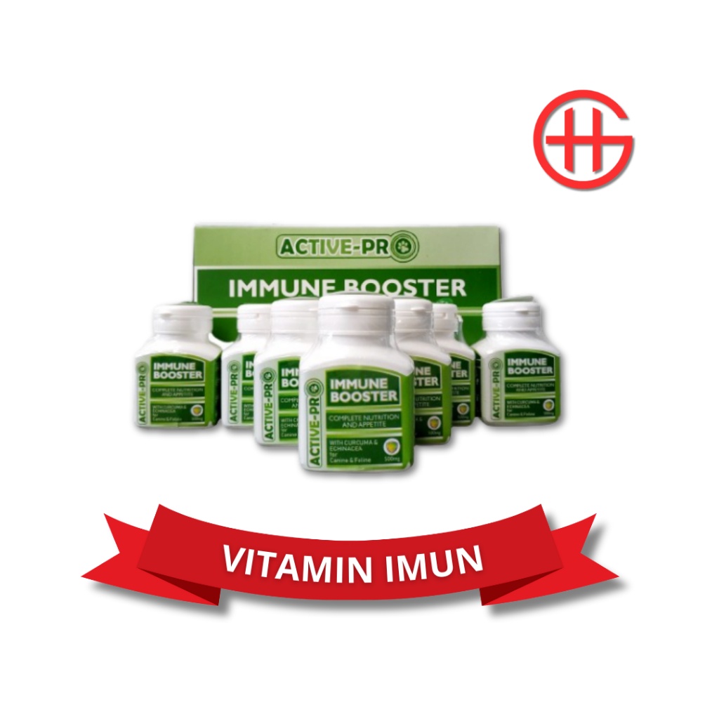 Jual GH Vitamin Imun Kucing ACTIVE-PRO IMMUNE BOOSTER 30 Kapsul ...