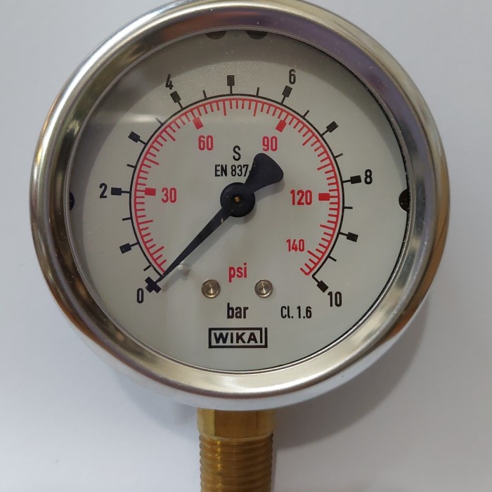 Jual Promo Wika Pressure Gauge Manometer Inch Kg Cm Psi