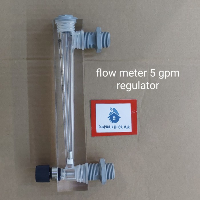 Jual Flow Meter Regulator 5 Gpm / Flow Meter Filter Air Terlariss