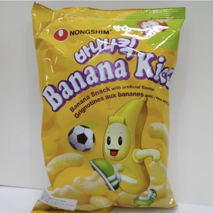 Jual Nongshim Banana Kick Snack Korea Snack Makanan Ringan Rasa