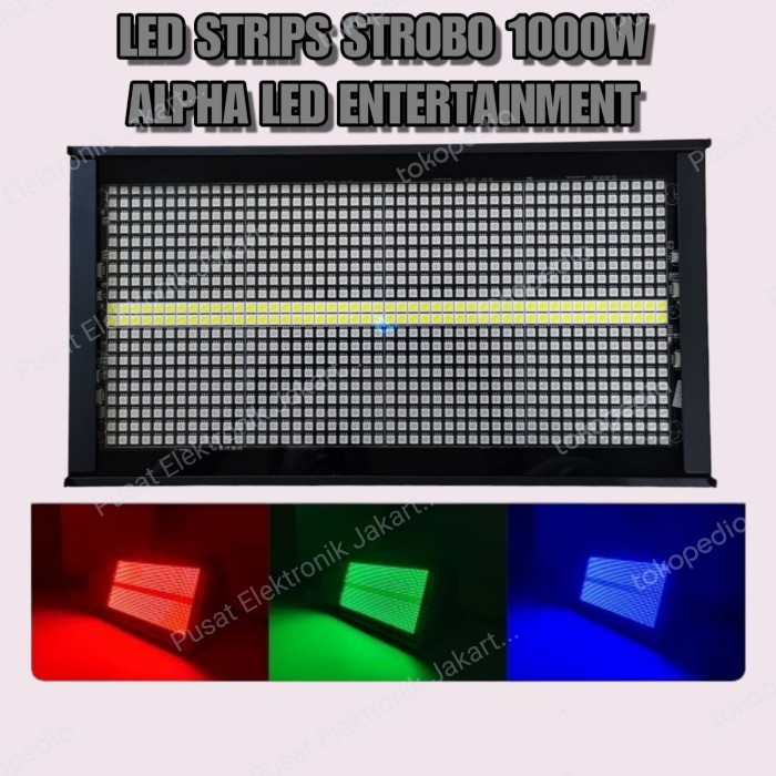 Jual Lampu Strobo Atomic ALPHA LED 1000W | Shopee Indonesia