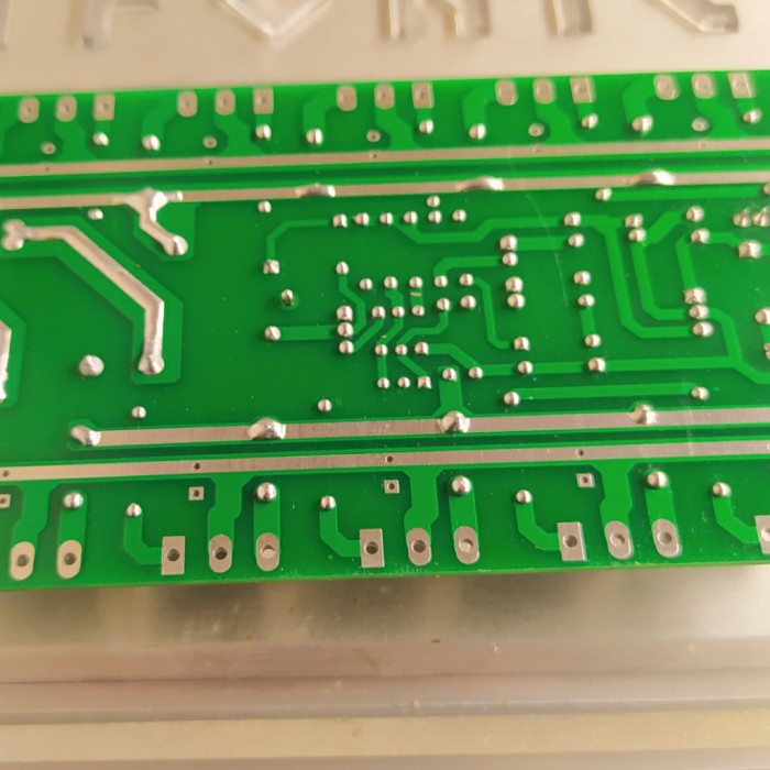 Jual pcb final 5 set transistor thosiba dan 3 set final sanken double