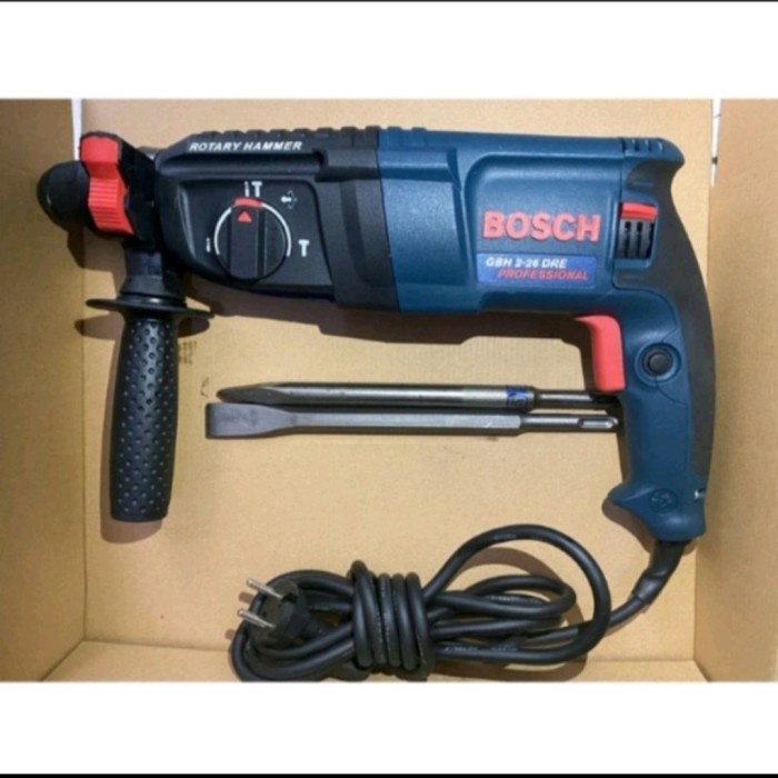 Jual Mesin Bor Beton Sds Bosch Gbh 2-26 Dre Rotary Hammer 3 Fungsi ...