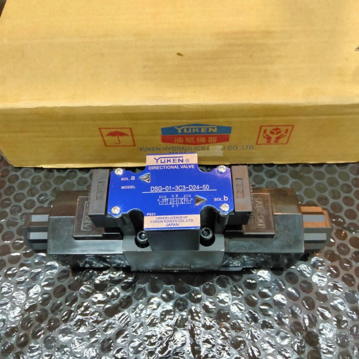 Jual Ready Solenoid Valve Yuken Dsg-01-3C3-D24-50 Valve System ...