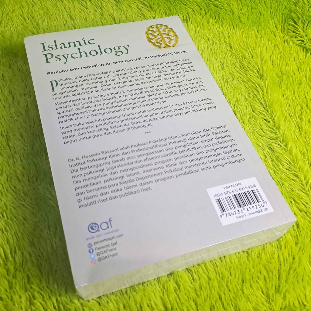 Jual Buku Islamic Psychology : Perilaku dan Pengalaman Manusia dalam ...