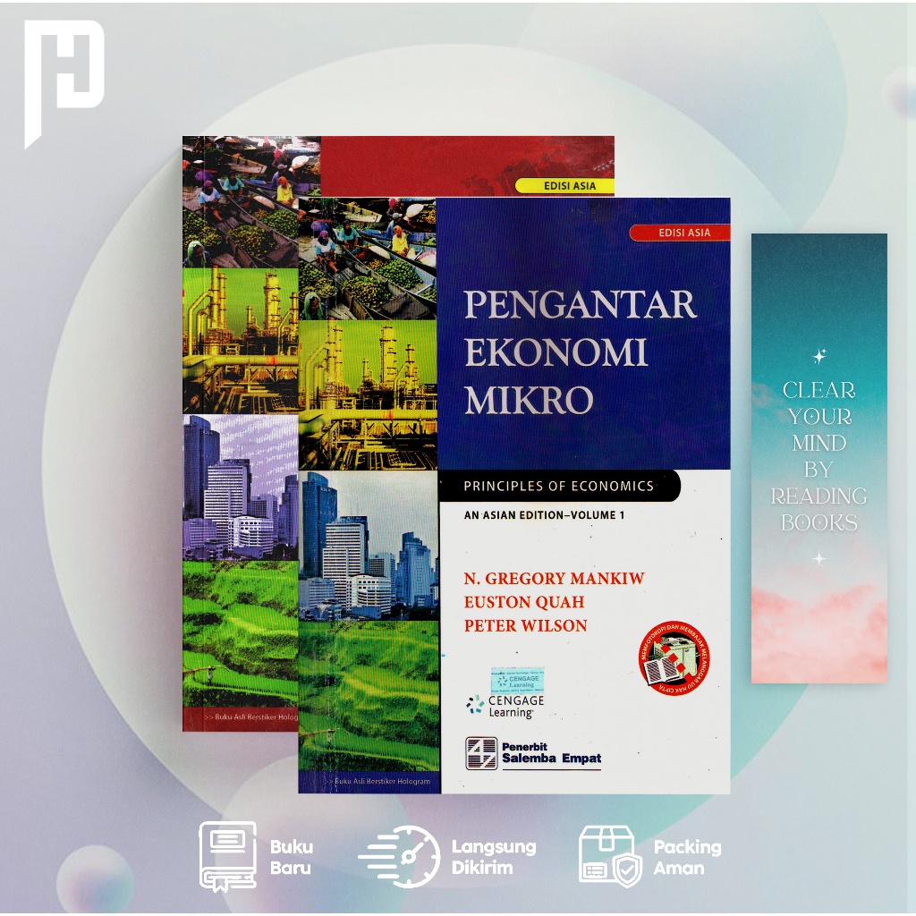 Jual Pengantar Ekonomi Mikro Dan Makro Edisi Asia Volume 1 Dan Volume 2 ...