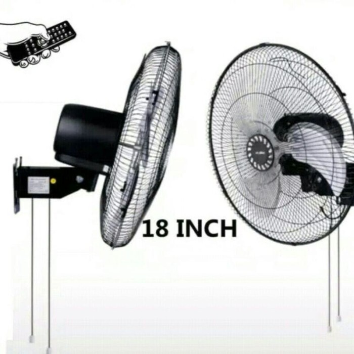 Jual Niko 1801R Kipas Angin Dinding Remot Wall Fan Remote Niko 18 Inch ...