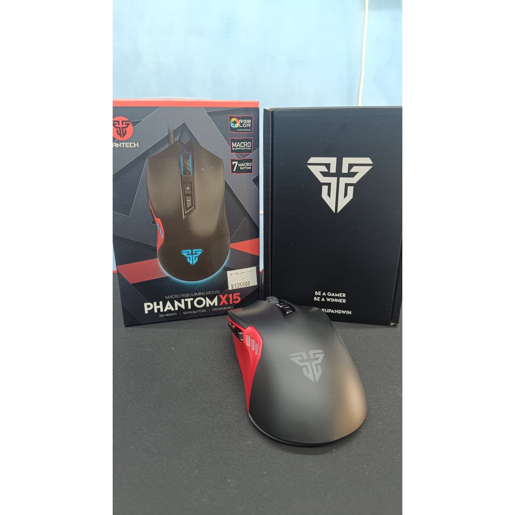 Jual FANTECH MOUSE MACRO GAMING PHANTOM X15 | Shopee Indonesia