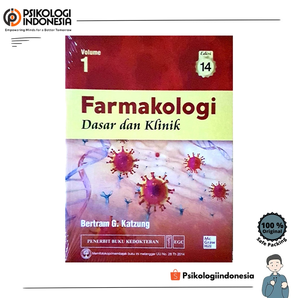 Jual Farmakologi Dasar & Klinik, Ed.14, Vol.1 | Shopee Indonesia