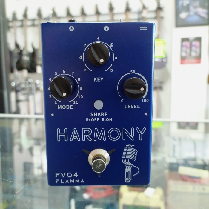 Jual Termurah Flamma Fv04 Harmony Vocal Pedal With Reverb Effect, Efek