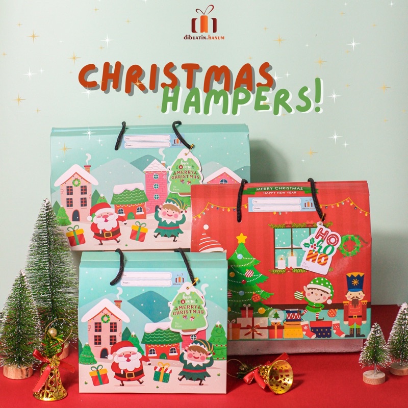 Jual [dibuatin.hanum] HAMPERS NATAL CHRISTMAS PREMIUM COOKIES