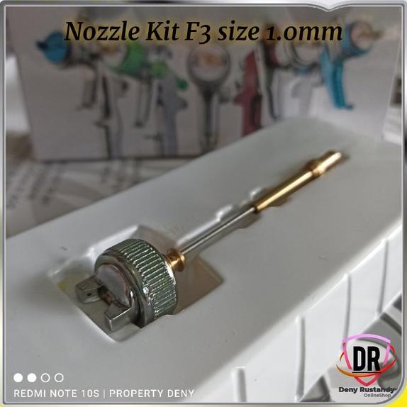 Jual Nozzle dan Jarum Spray Gun Auarita F3 Ukuran 1mm Shopee Indonesia