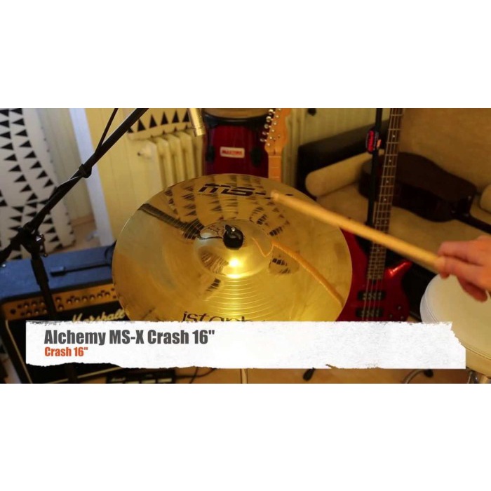 Jual Cymbal Istanbul Alchemy Msx Crash 16'' Inch Shopee Indonesia