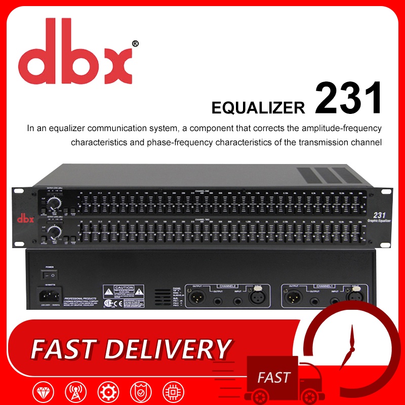 Jual DBX Graphic Equalizer dbx 231 Dual channel 31 band 2series(There