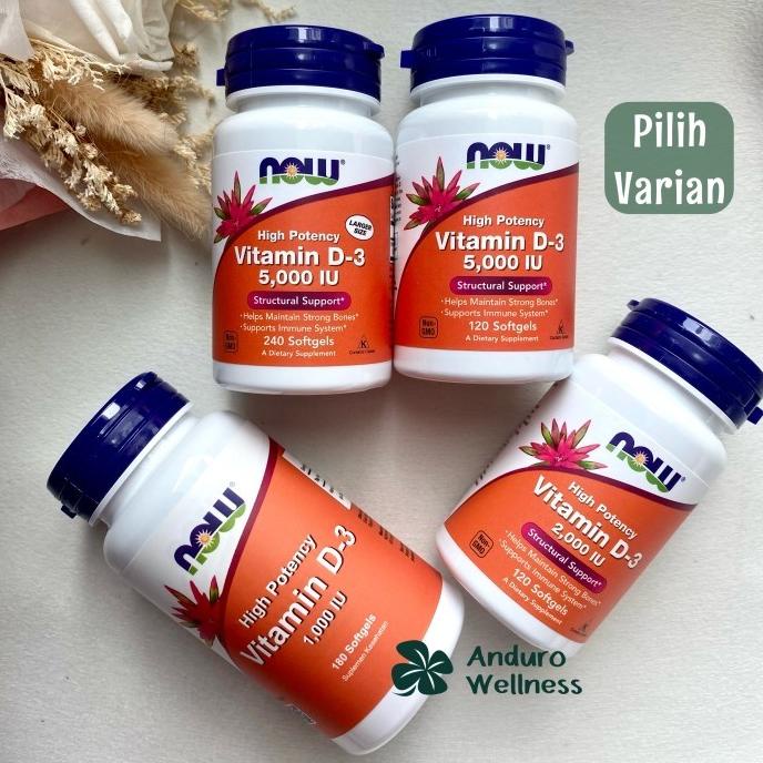 Jual Now Vitamin D3 5000 Iu 240 Softgel Original Asli Usa Immune System
