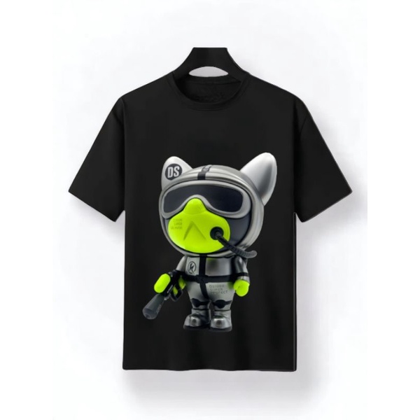 Jual baju sablon panda astronot baju songokuBaju hitam sablon baju ...