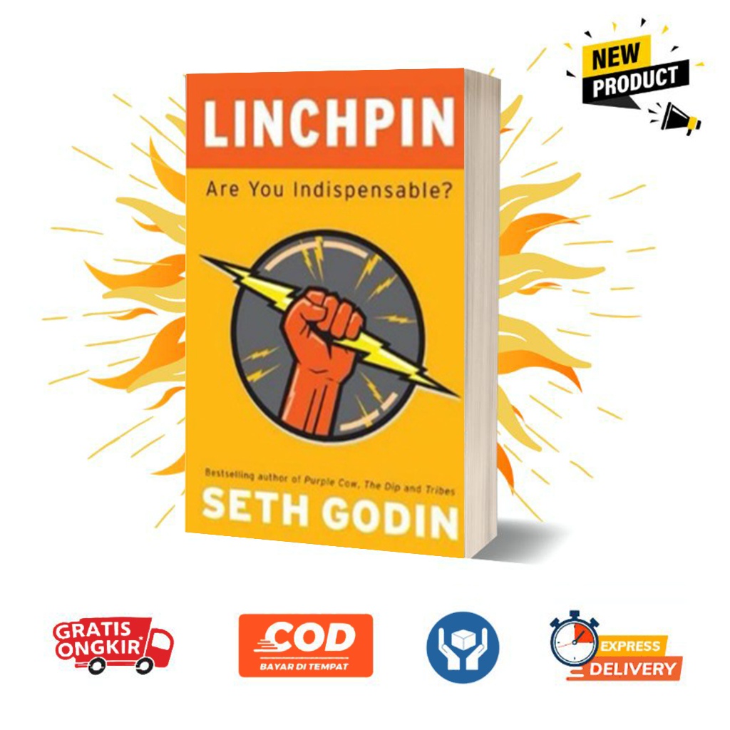 Jual BUKU LINCHPIN ARE YOU INDISPENSABLE SETH GODIN ( ENGLISH