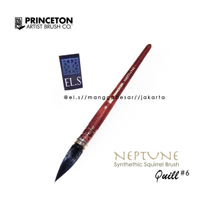 Jual Masih Ada! Princeton Neptune Brush Quill 6 ( Kuas Lukis ) Shopee